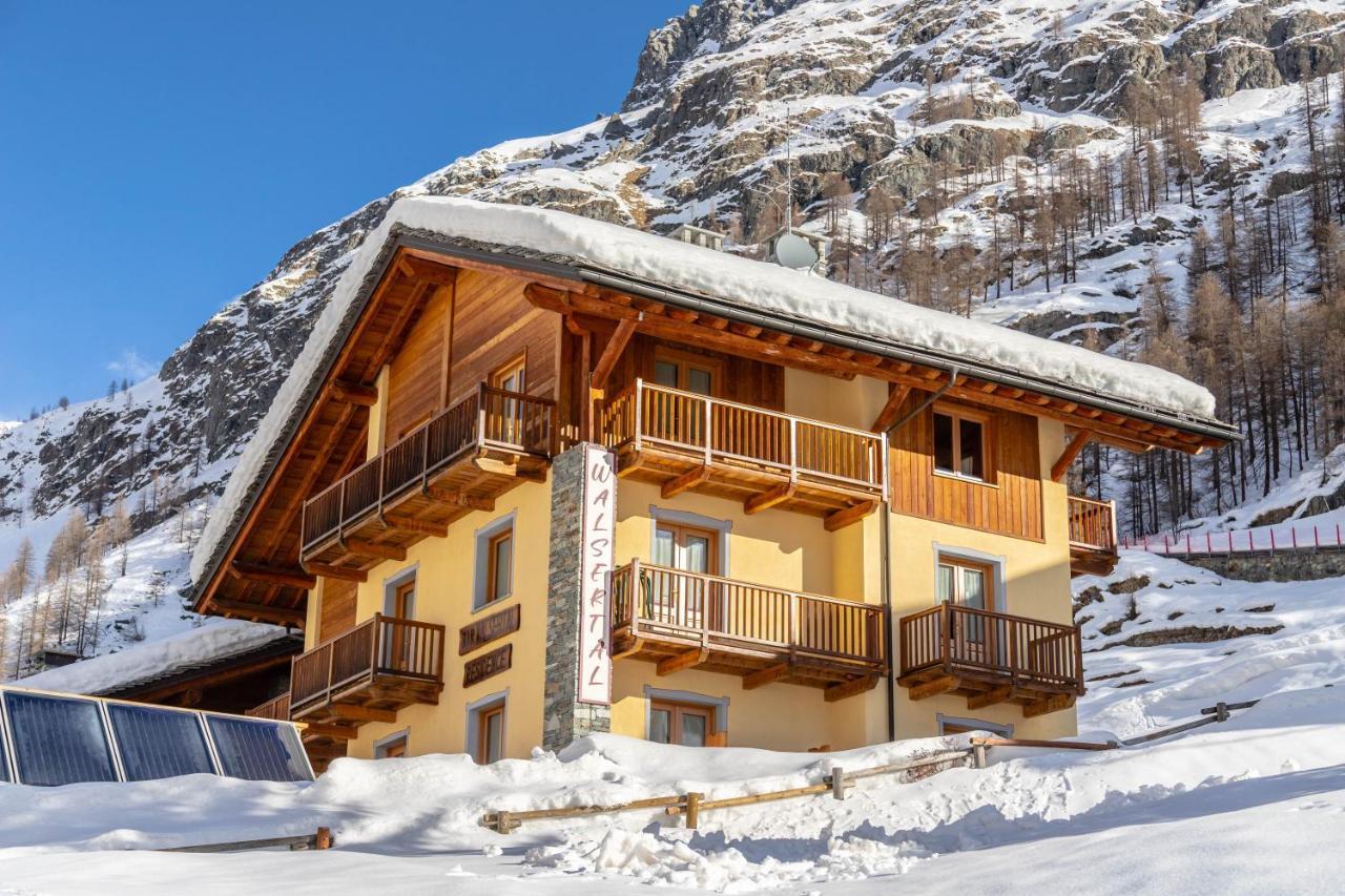 Walsertal Residence Gressoney-la-Trinité Dış mekan fotoğraf